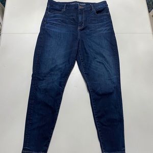 AE curvy high rise jeggings